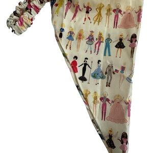 Barbie doll 70’s style head scarf hand made USA cotton concert festival NWT